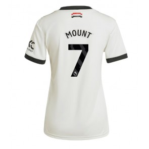 Manchester United Mason Mount #7 Dámské Alternativní Dres 2024-25 Krátký Rukáv